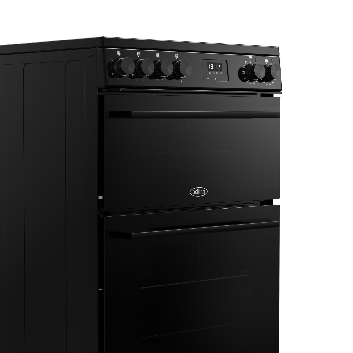 Belling Vision 444412058 60Ei Induction Electric Black Steel Cooker - image 4