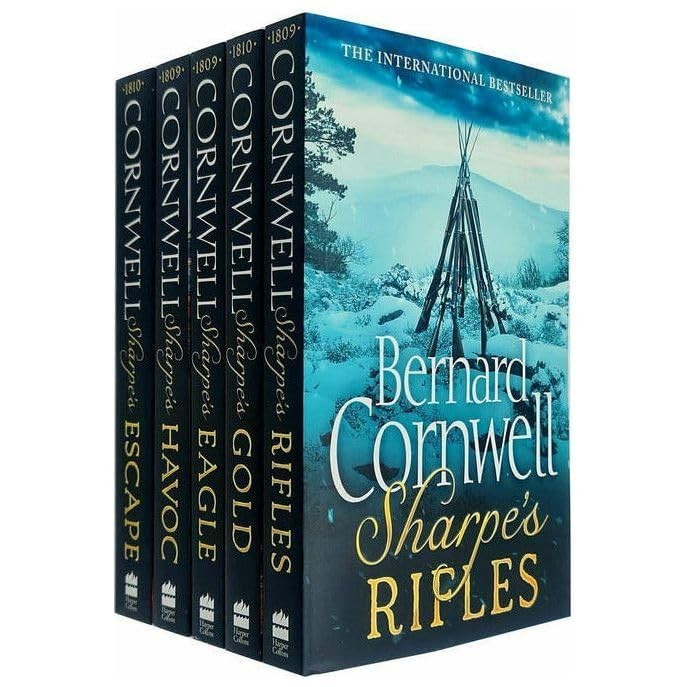 Bernard Cornwell Richard Sharpe Series 1 To 10 - 10 Books Set - image 4