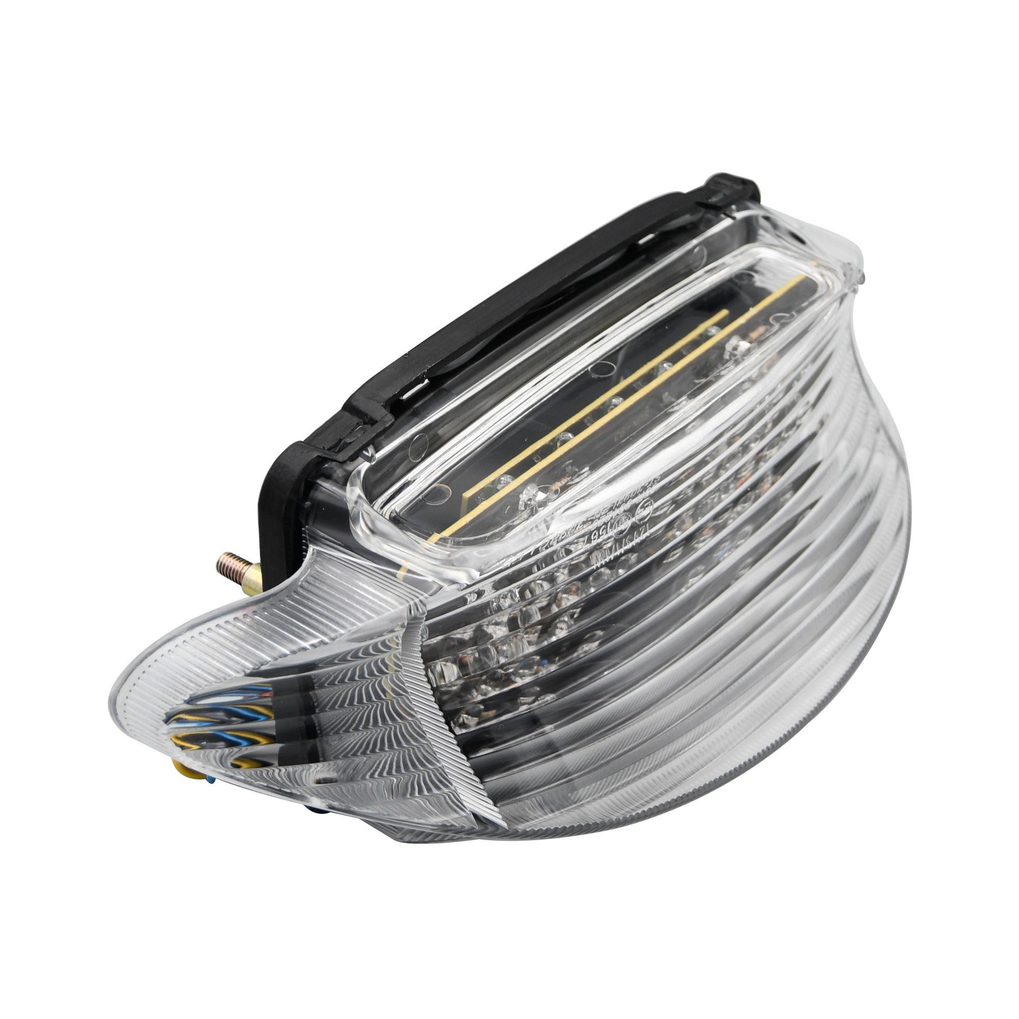 Bike It LED Rear Tail Light With Clear Lens & Integral Indicators - Honda CBR600F 1997-98 - image 2