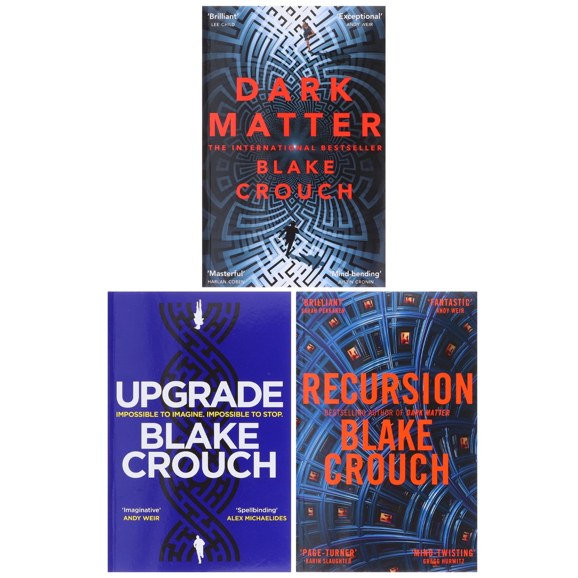 Blake Crouch 3 Books Collection Set (Dark Matter, Recursion & Upgrade) - image 2
