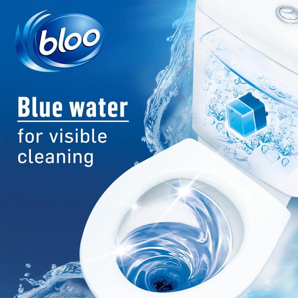 Bloo Original Blue Clean Fresh Toilet Block 50g 4 Pack - image 2
