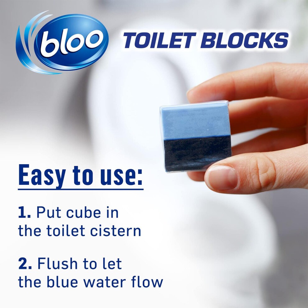 Bloo Original Blue Clean Fresh Toilet Block 50g 4 Pack - image 3