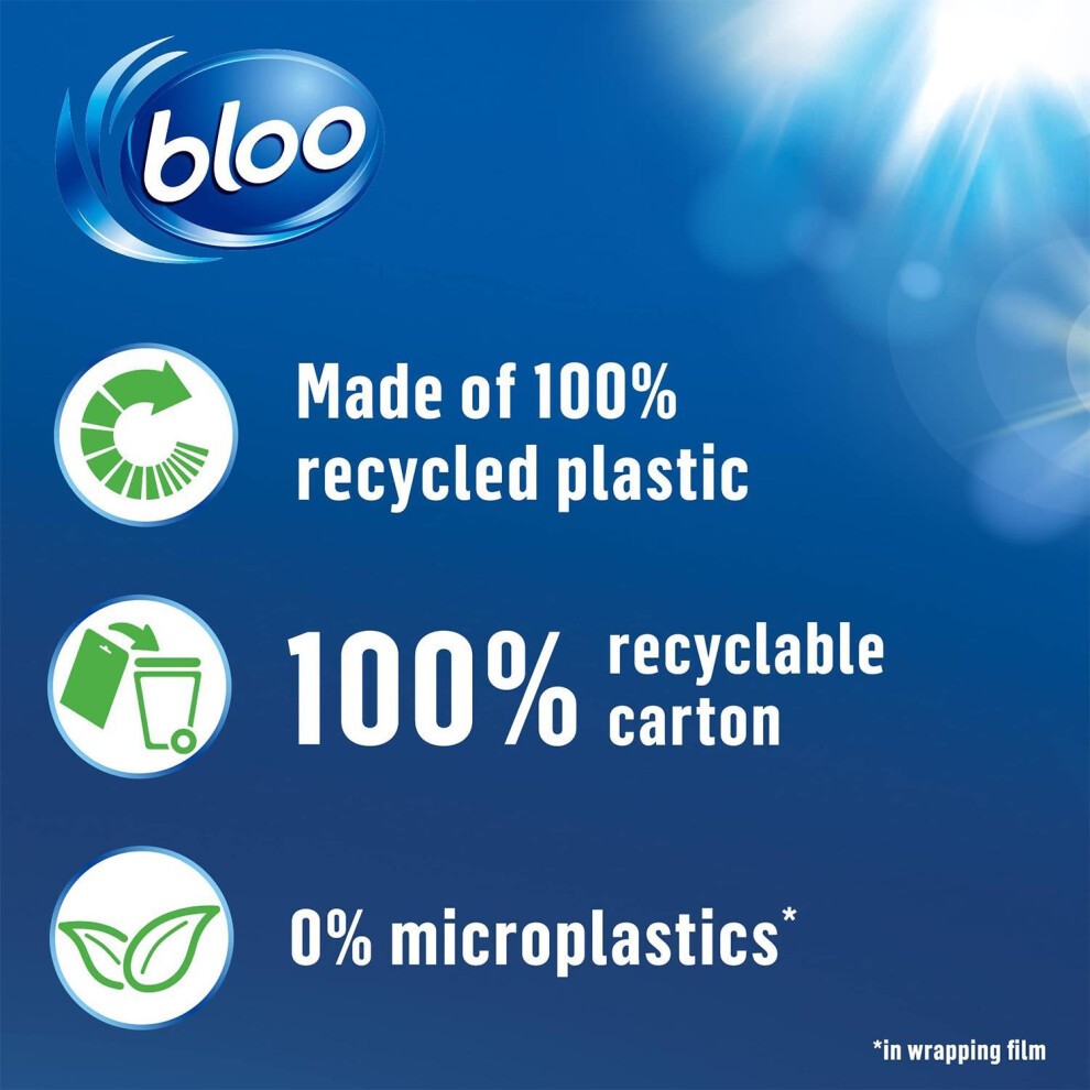 Bloo Original Blue Clean Fresh Toilet Block 50g 4 x 14 Pack - image 2