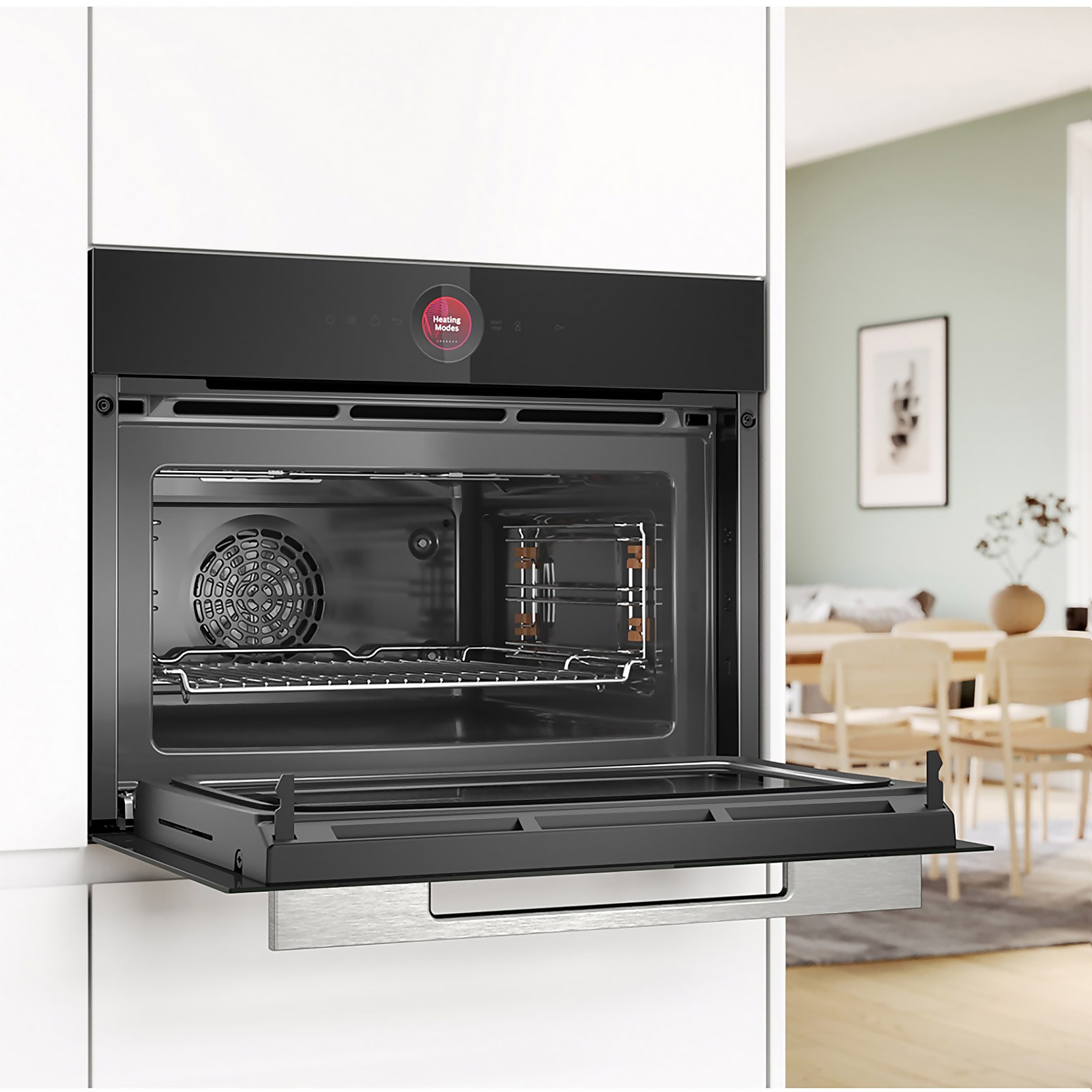 Bosch CMG7241B1B Series 8 Black Compact Oven with Microwave Function - image 2