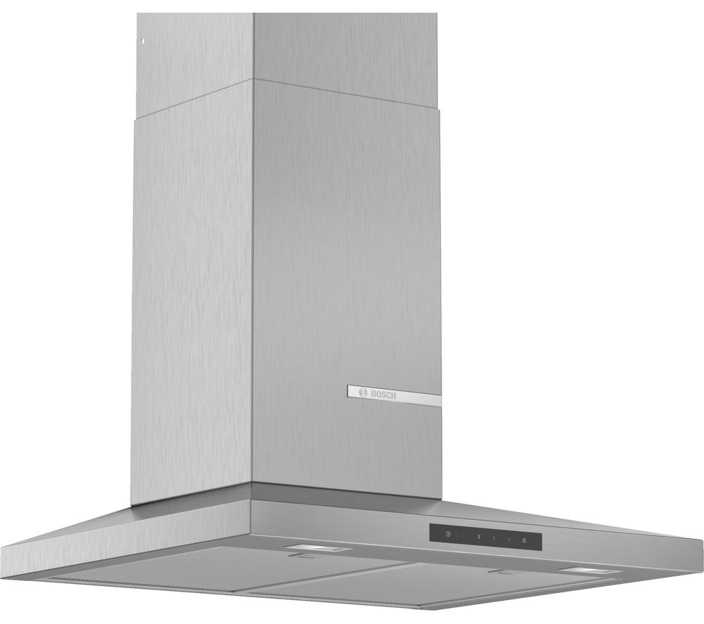 Bosch Bosch DWQ66DM50B Series 4 60cm Slimline Pyramid Design Hood Brush Stee