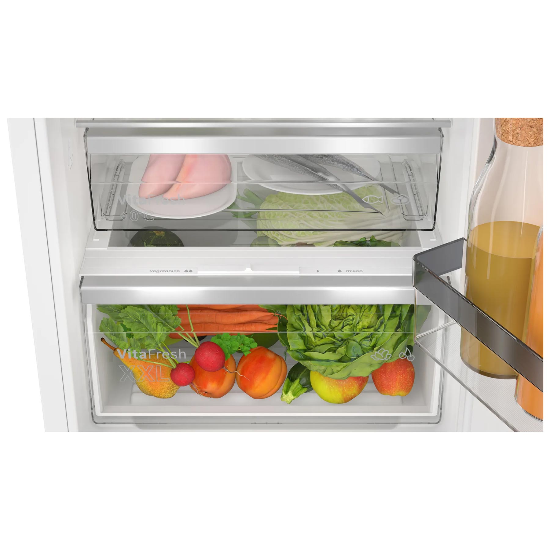 Bosch KIN96VFD0 Series 4 70/30 Built In Fridge Freezer with Fixed Door - image 5