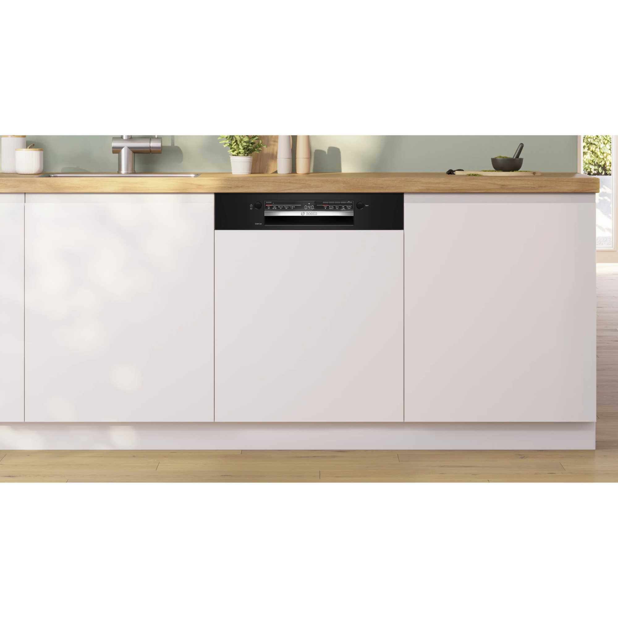 Bosch SMI2HTB02G Series 2 Black Semi Integrated Dishwasher - image 2