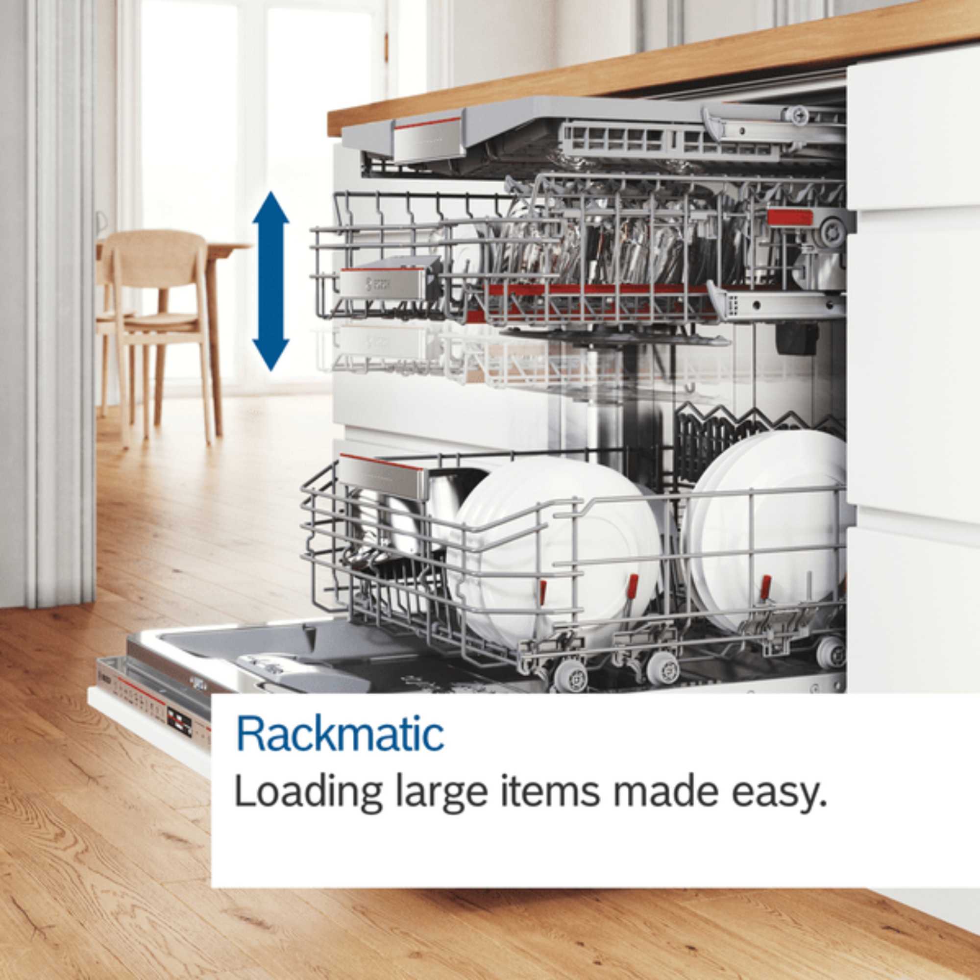 Bosch SMS6ZCW10G Series 6 White 60cm Freestanding Dishwasher - image 2