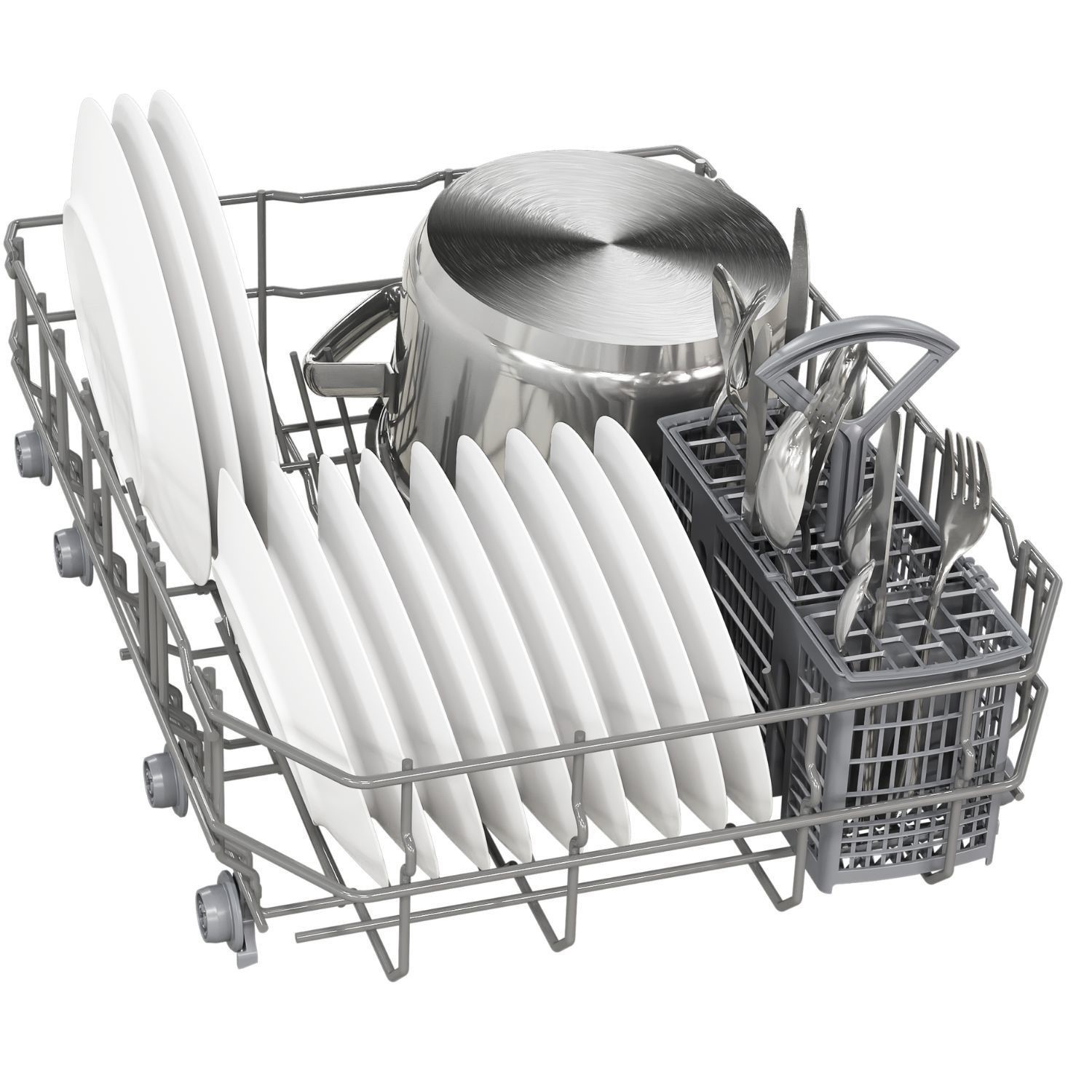 Bosch SPS2IKW01G Series 2 White 45cm Freestanding Slimline Dishwasher - image 5