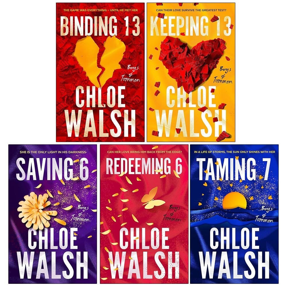 Boys of Tommen Series 5 Books Collection Set by Chloe Walsh Binding 13, Taming 7 - image 2