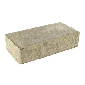 Grey concrete block paving measuring 200 x 100 x 50mm, featuring a textured surface and sturdy design, ideal for driveways and outdoor areas.