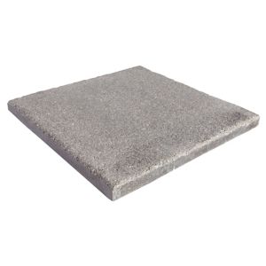 Textured blue-black paving slab measuring 600x600x35mm, featuring a rugged surface ideal for outdoor use, showcasing a durable concrete material.