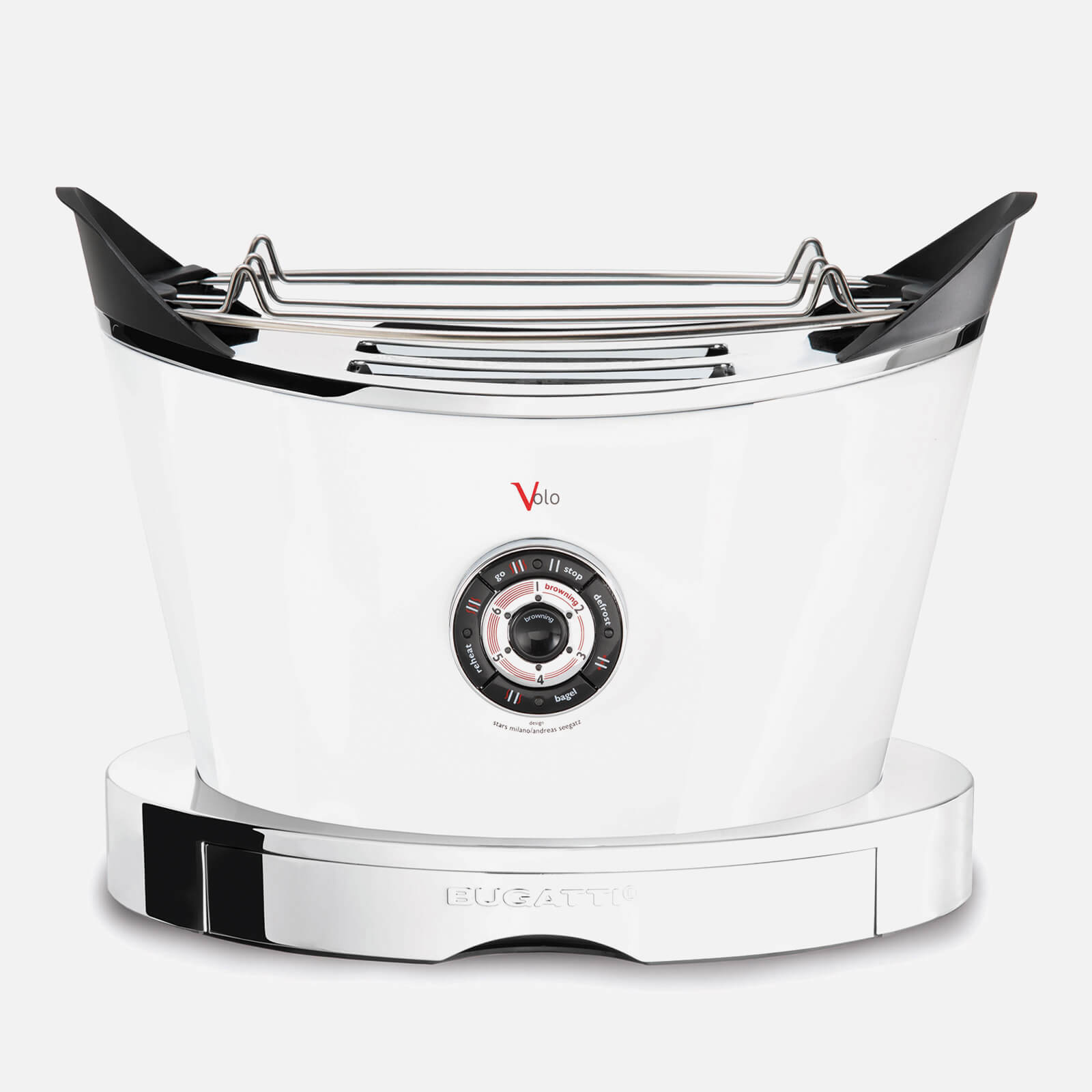 Bugatti Bugatti Volo Toaster White