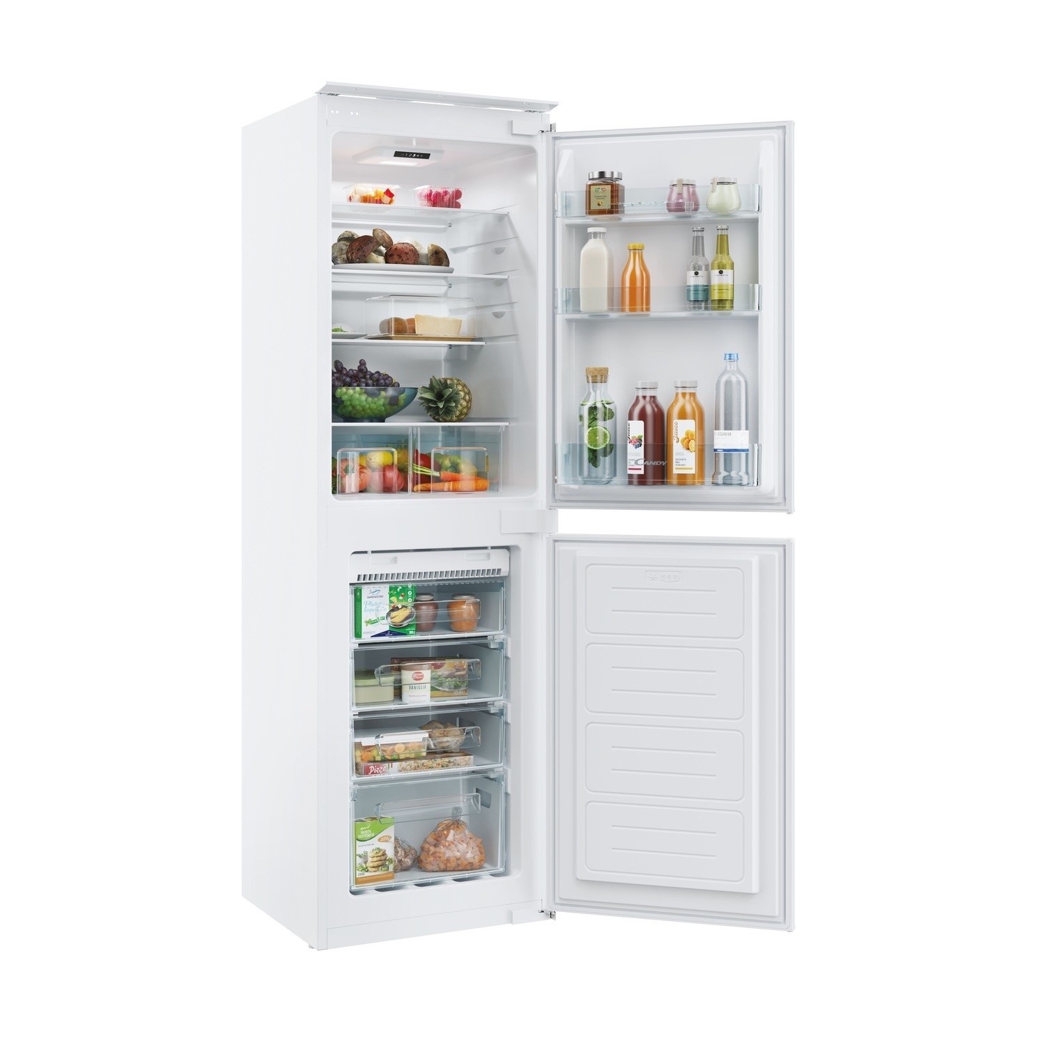 Candy CB50N518EK 228L 50/50 Frost Free Built in White Fridge Freezer - image 3