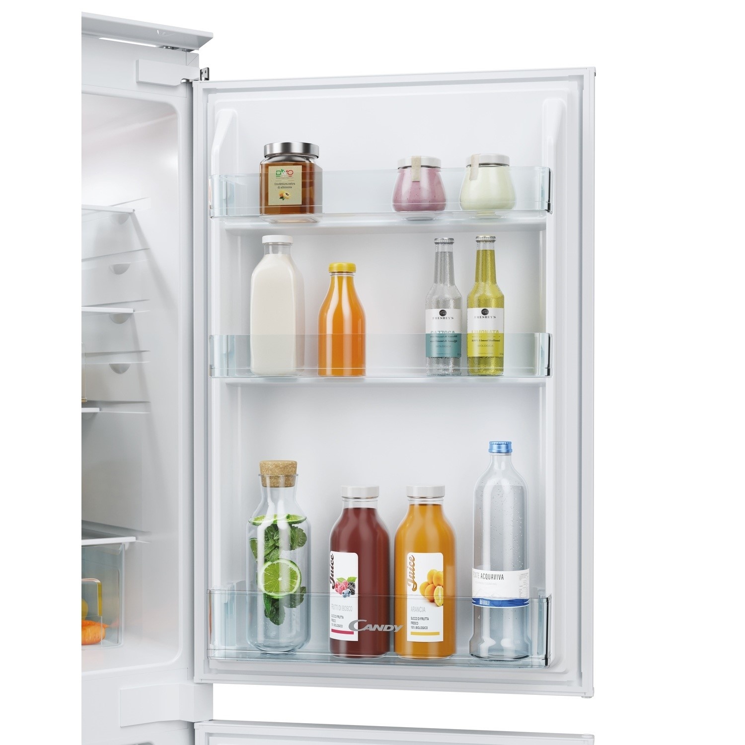 Candy CB50N518EK 228L 50/50 Frost Free Built in White Fridge Freezer - image 4