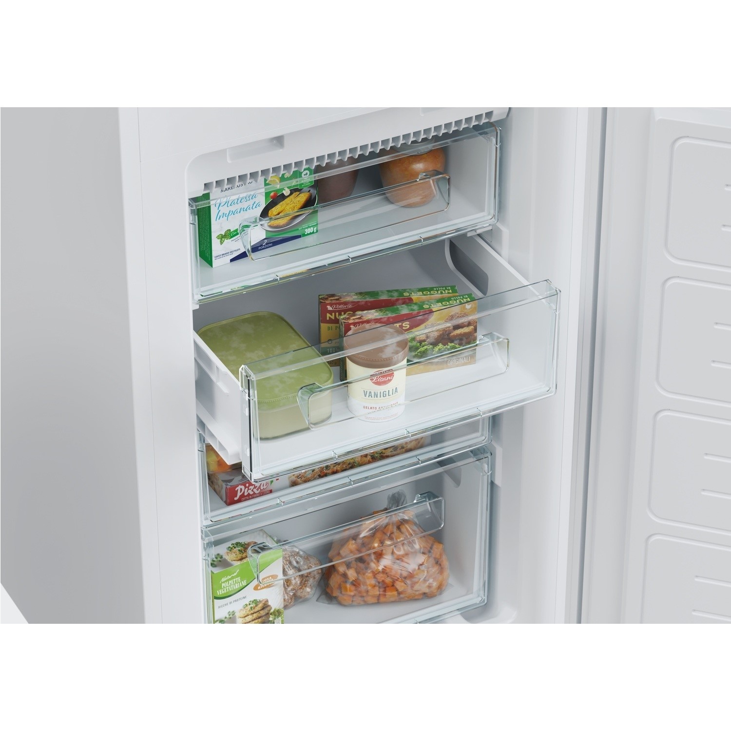 Candy CB50N518EK 228L 50/50 Frost Free Built in White Fridge Freezer - image 5