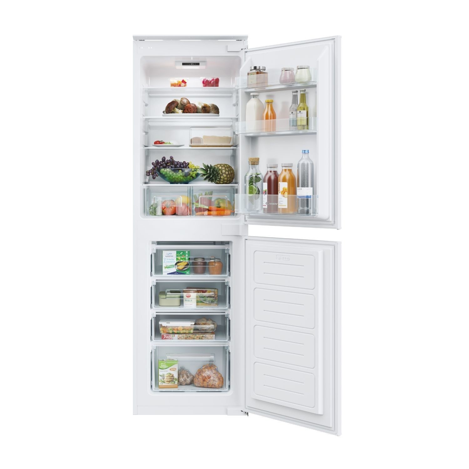 Candy CB50S518EK 50/50 233L Built in Fully Integrated White Fridge Freezer - image 3
