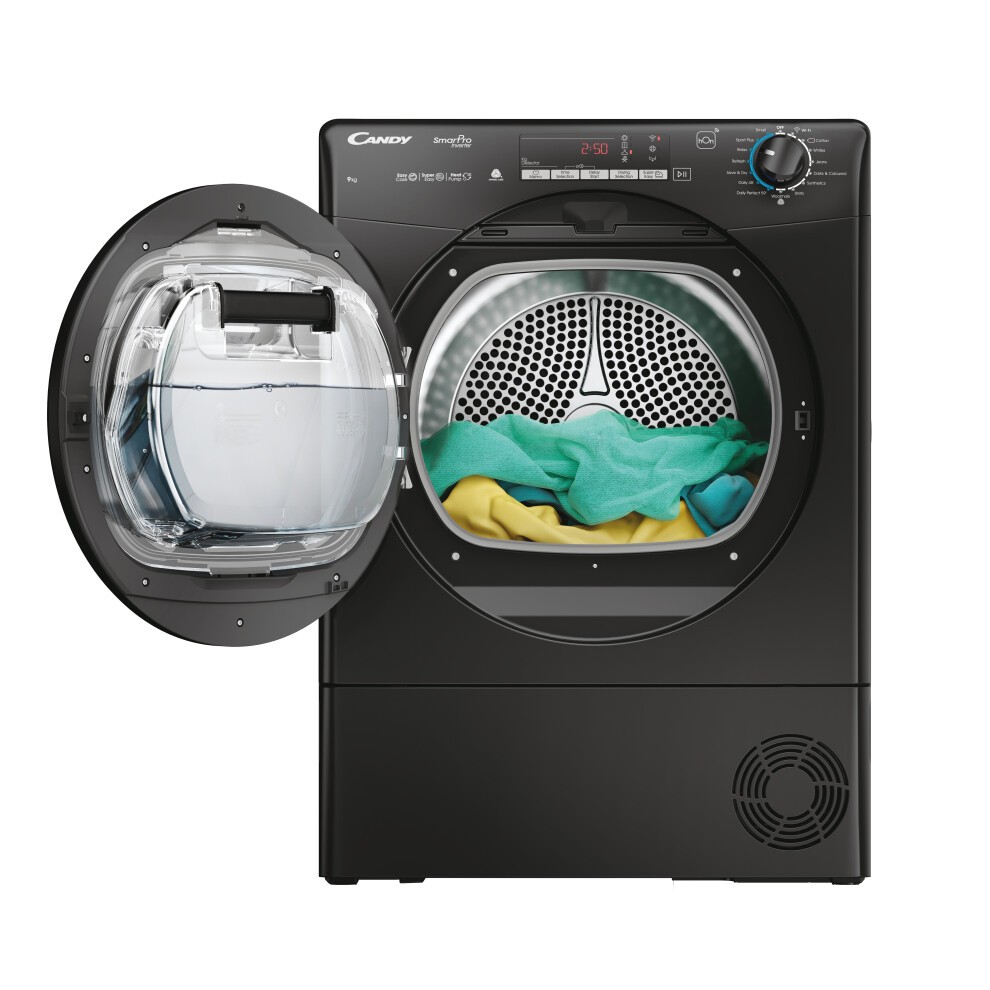 Candy CROEH9A3TBEB 9KG A+++ Smart Invertor Heat Pump Black Tumble Dryer - image 2