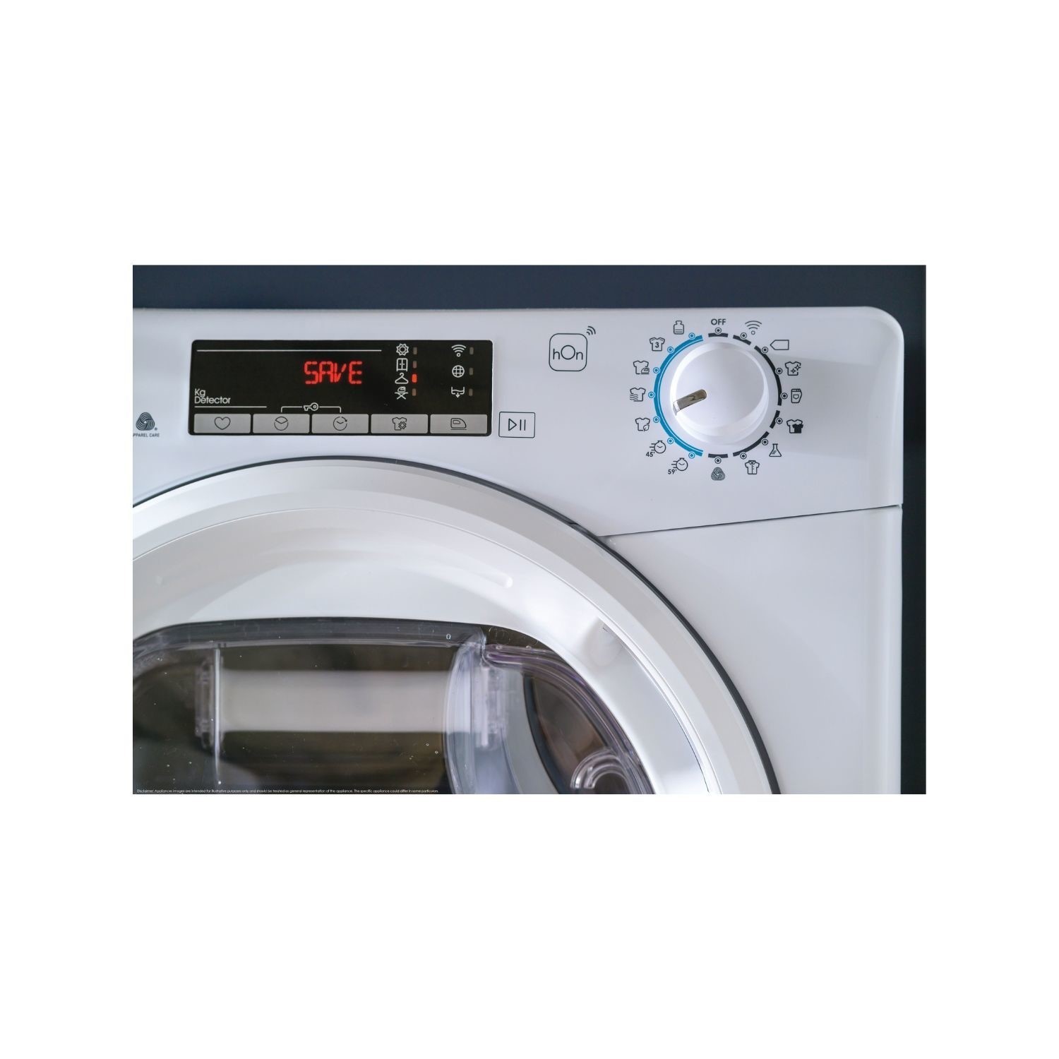 Candy CROEH9A3TE 9KG White Smart Pro Inverter Heat Pump Tumble Dryer - image 4