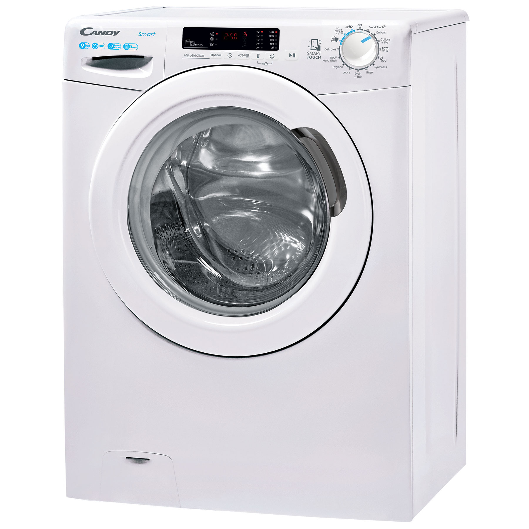 Candy CS1492DW4 9KG 1400RPM White Freestanding Washing Machine - image 2