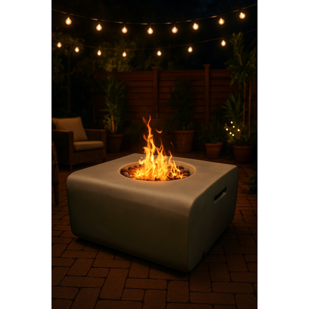 Centurion Supports Fireology Adelphi Dark Grey Eco- Stone Gas Fire Pit - image 4