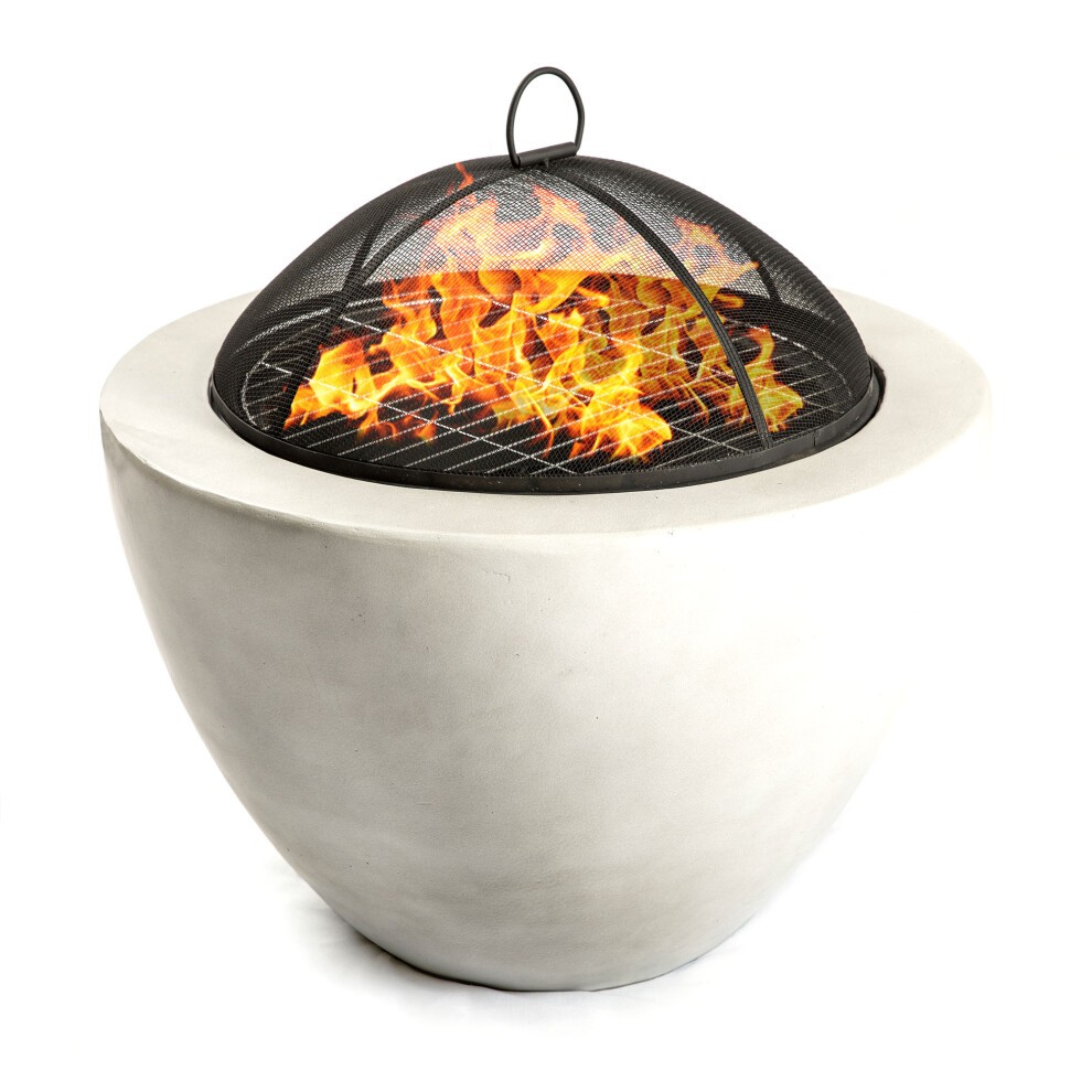 Centurion Supports Fireology Diablo Light Grey Outdoor Brazier Firepit - image 5