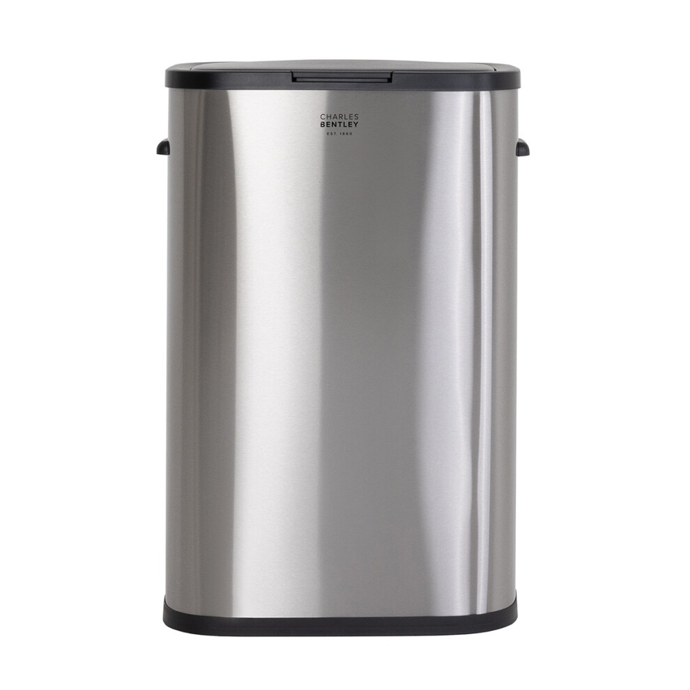 Charles Bentley Stainless Steel Touch Kitchen Bin 55L - image 4