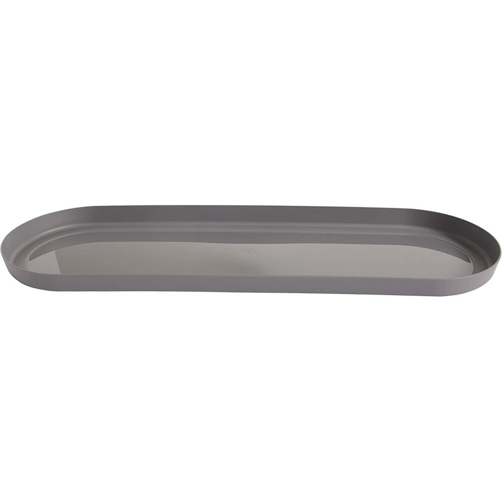 Clever Pots Grey Plastic 50cm Trough Tray - image 3