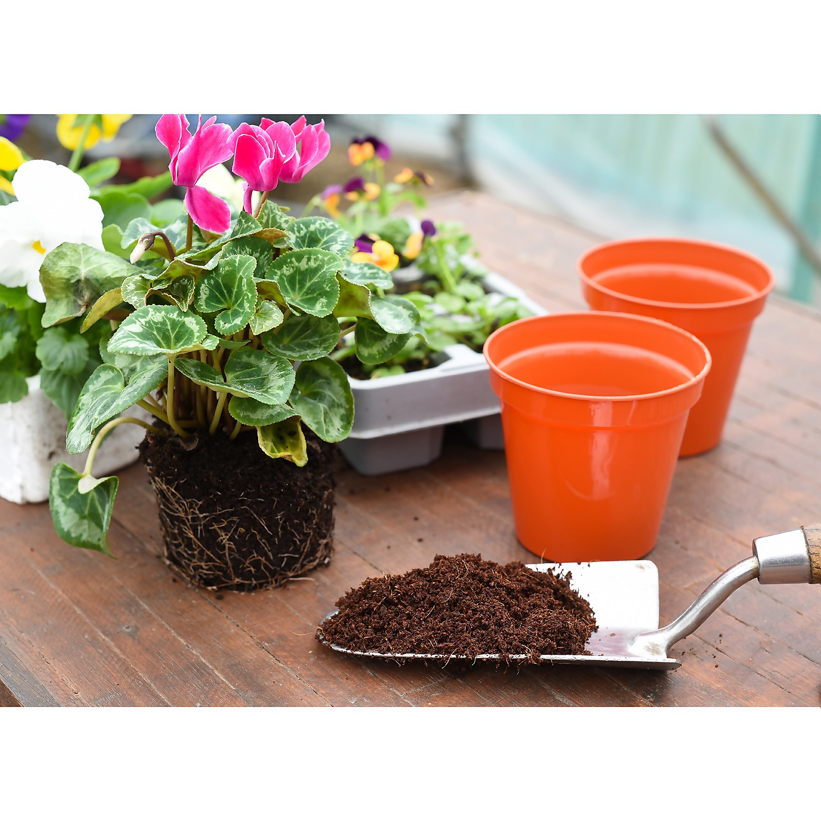 Coco & Coir Round Plant Pot 14cm - image 2
