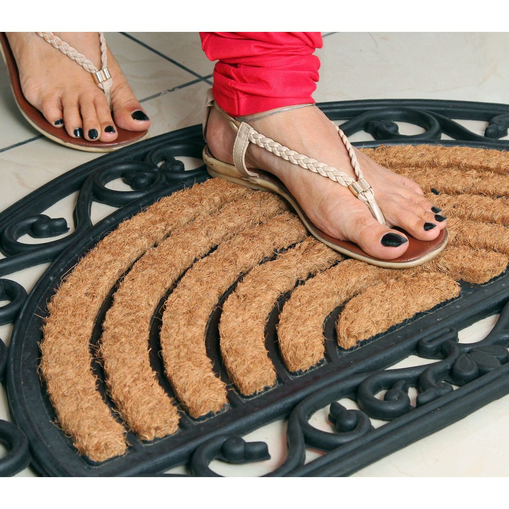 Coco & Coir The Pheasant Arc Coir Door Mat 45 x 75cm - image 3