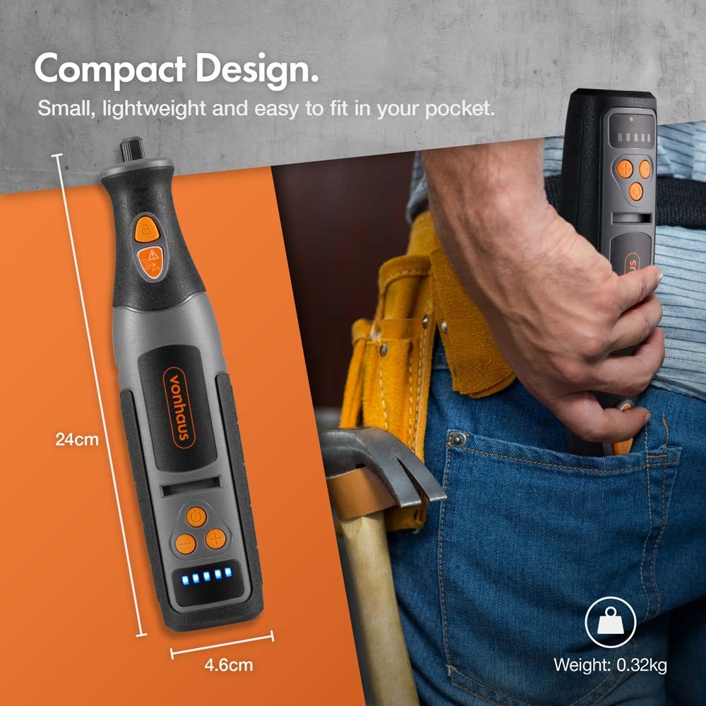 Cordless Rotary Tool with Carry Case - image 2