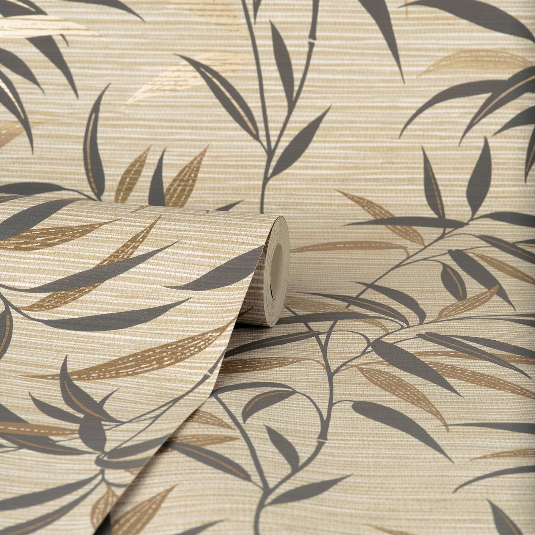 Crown Fusion Leaf Natural Wallpaper - image 2