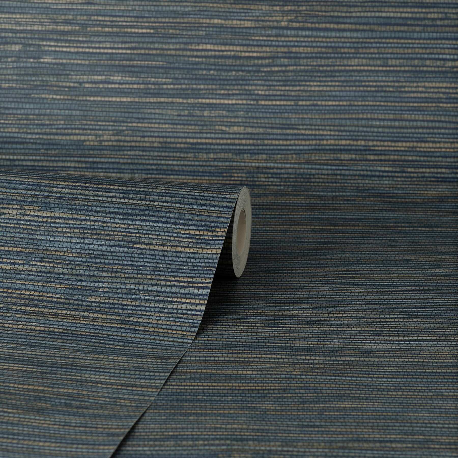 Crown Fusion Plain Navy Wallpaper - image 2