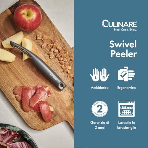 Culinare Swivel Peeler Grey - image 2
