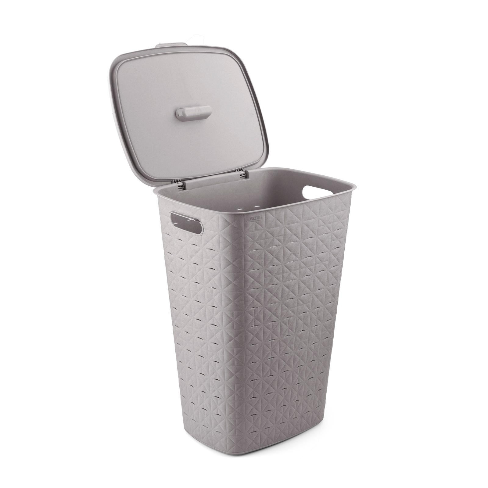 Curver Softex Grey Laundry Hamper 56L - image 4