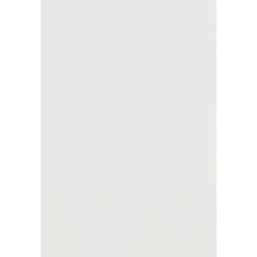 Matt white sample door, 396mm x 570mm, featuring a smooth, flat surface with a standard slab design, ideal for kitchen cabinetry.