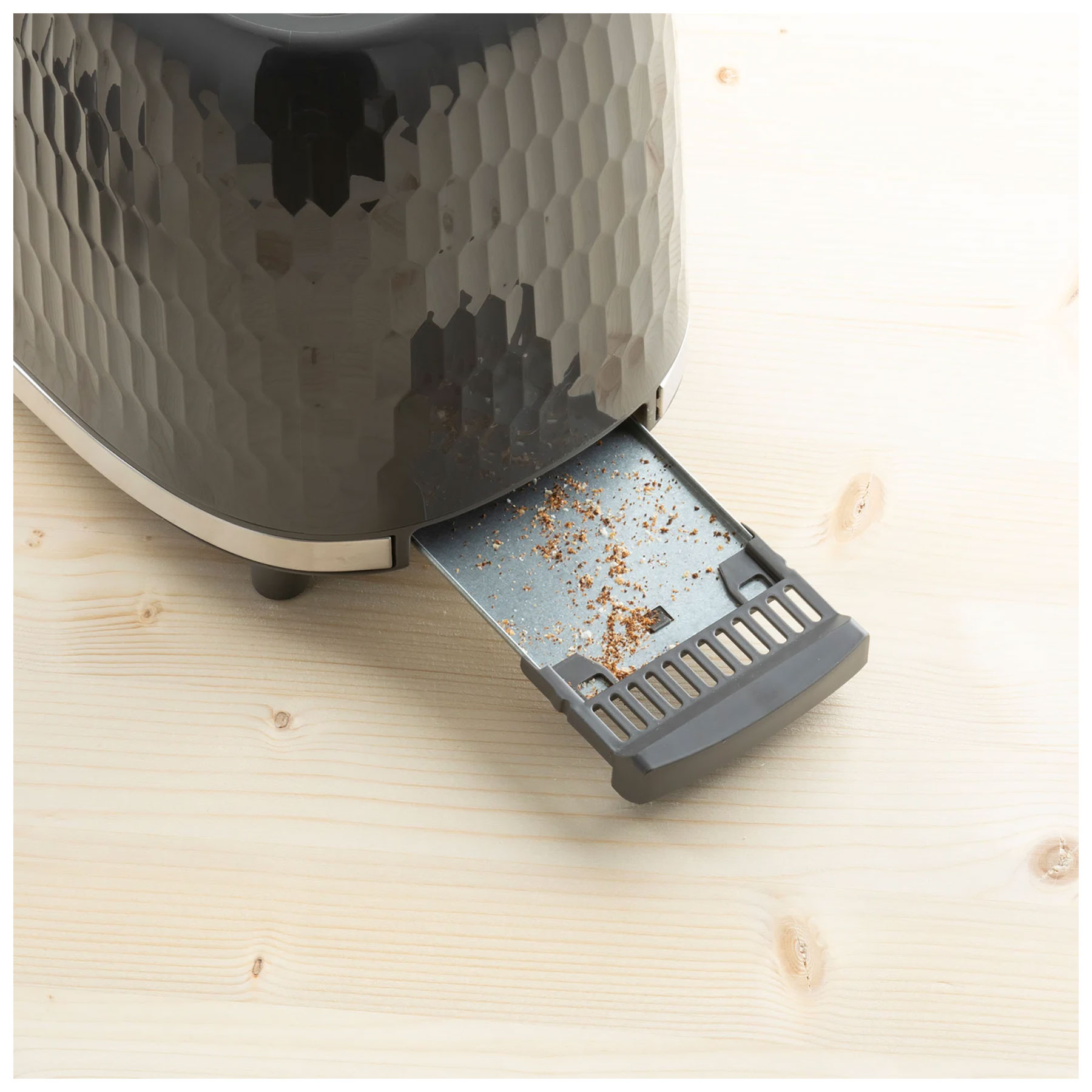 Daewoo Honeycomb Grey 2 Slice Toaster - image 3
