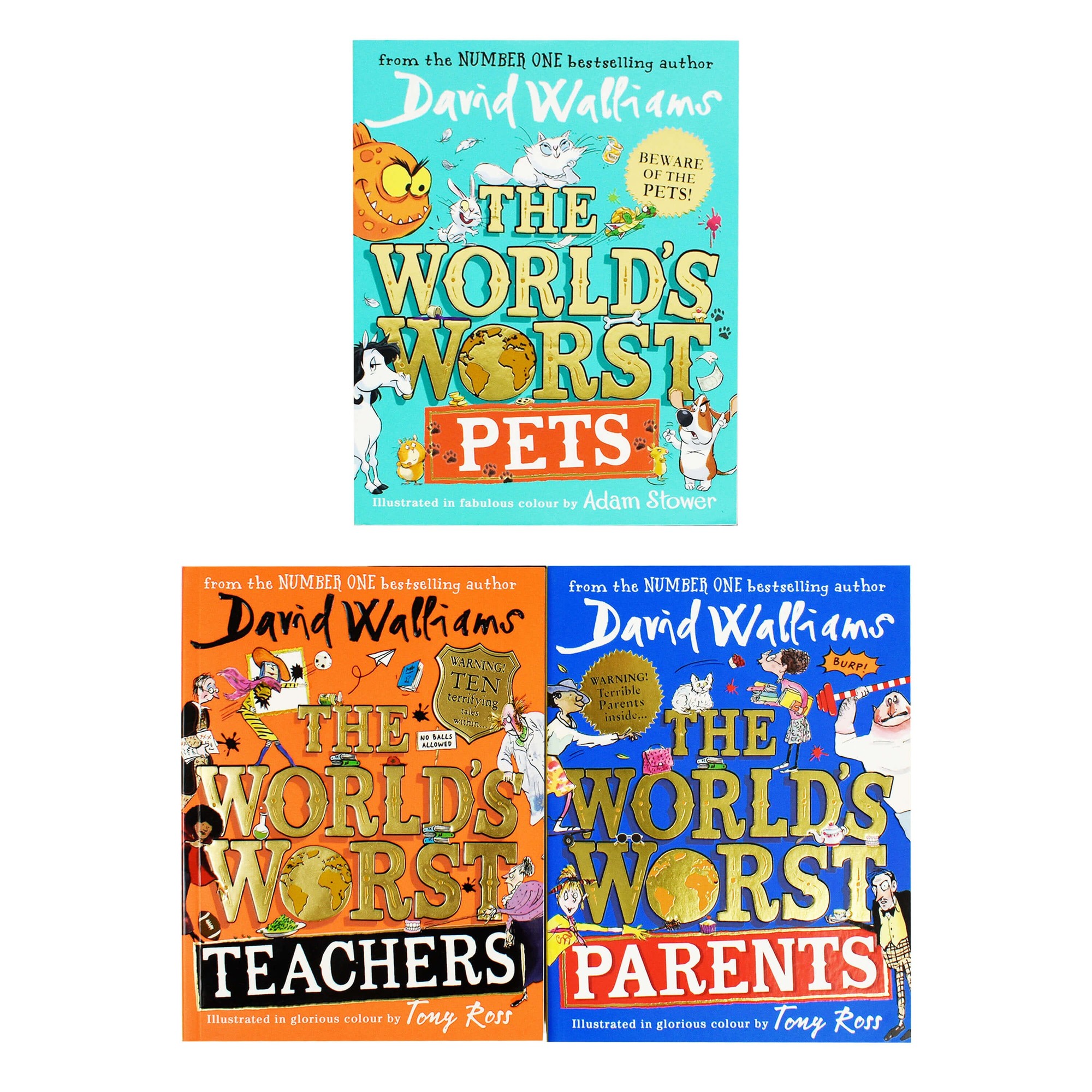 David Walliams Collection 3 Book Set - image 2