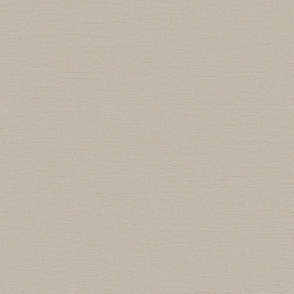Linen wallpaper in a soft sage color, featuring a textured fabric appearance, ideal for adding a subtle, natural touch to interior spaces.