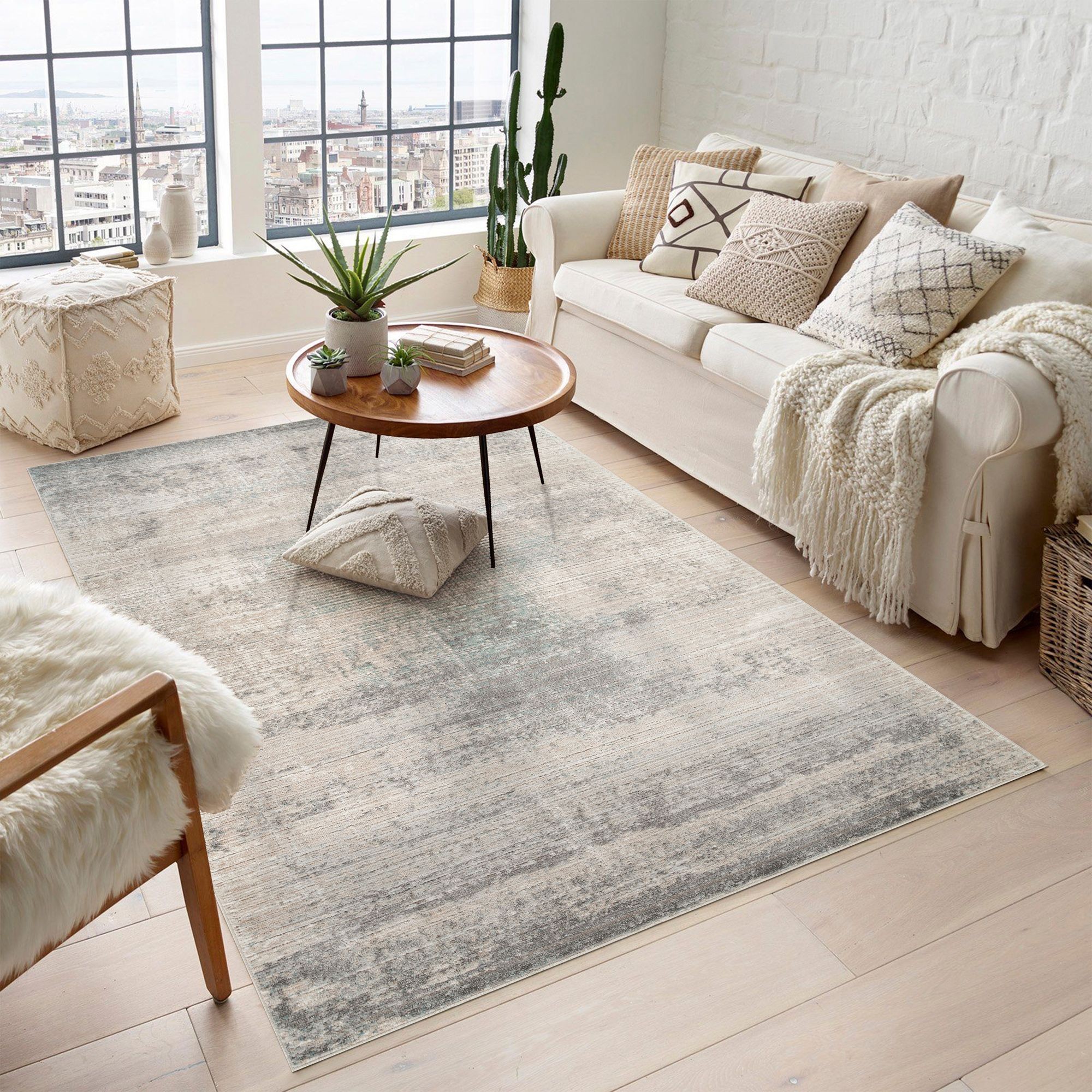 Desire Rugs Maia Mist Grey Rug 60 x 220cm - image 2
