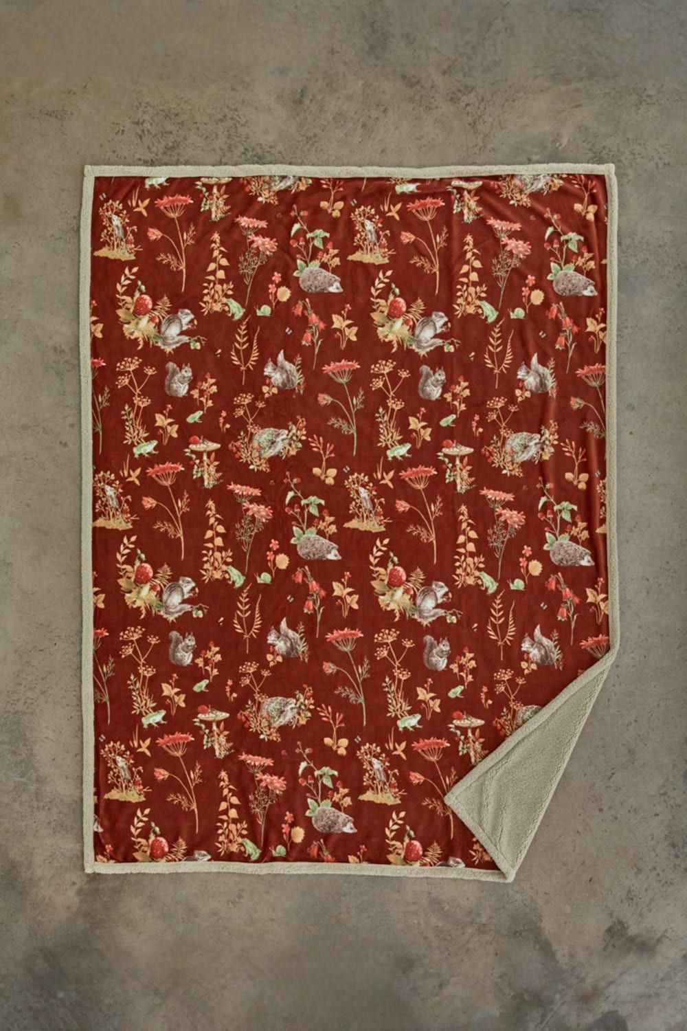 Deyongs Autumnal Woodland Rust Throw 130 x 170cm - image 3