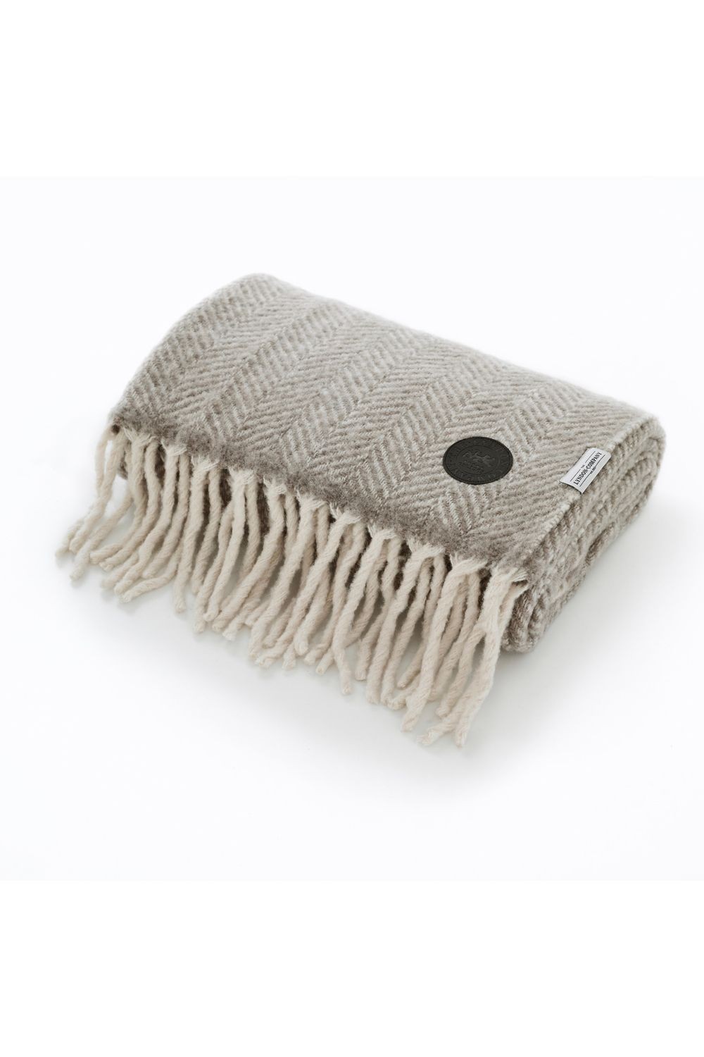 Deyongs Moorland Wool Natural Throw 130 x 170cm - image 3