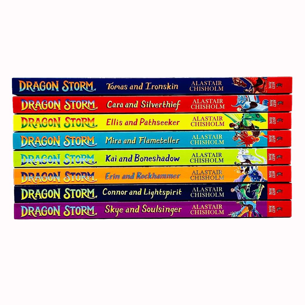 Dragon Storm Series 8 Book Set By Alastair Chisholm - image 2
