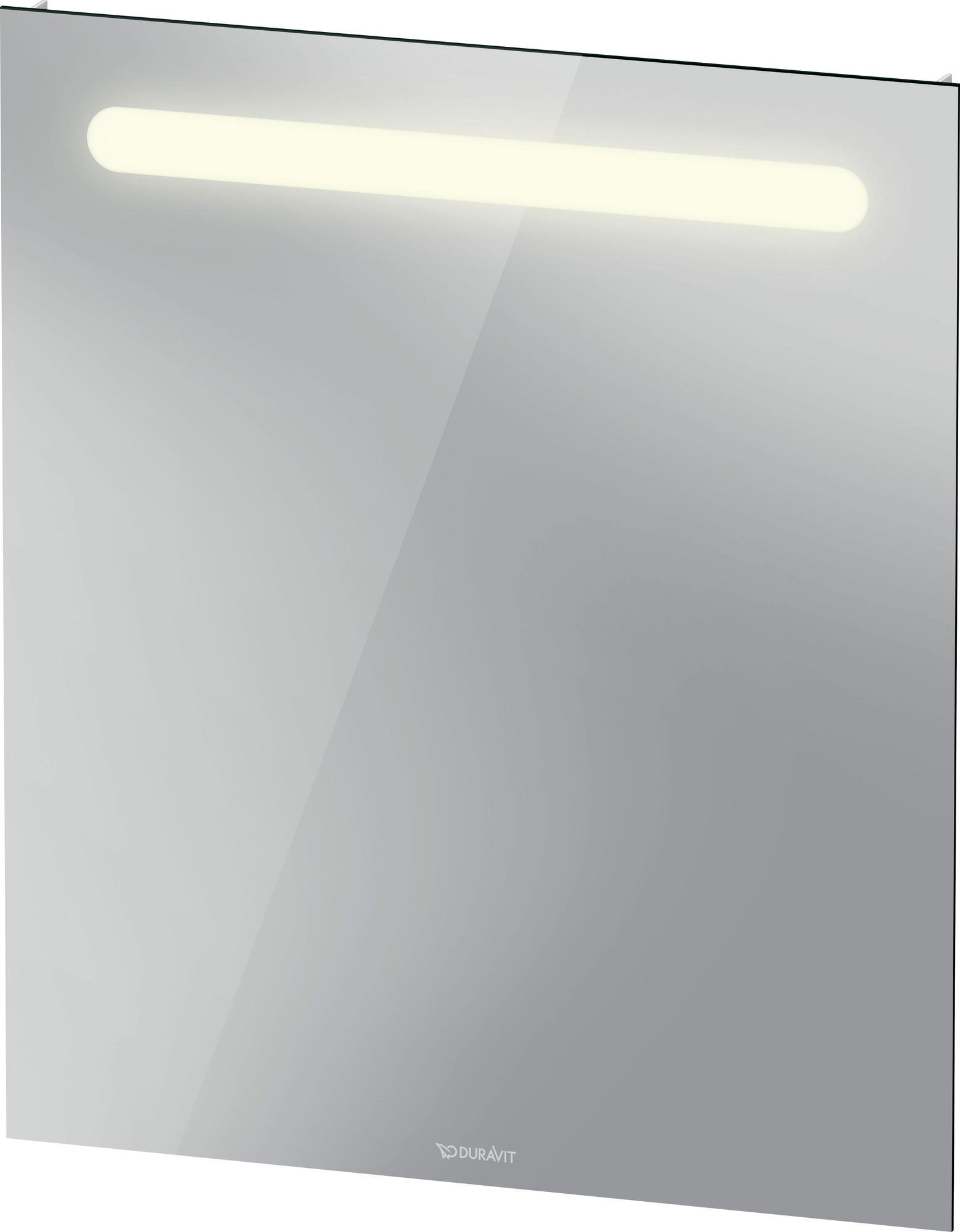Duravit No 1 White Matt Mirror 700 x 600mm - image 2