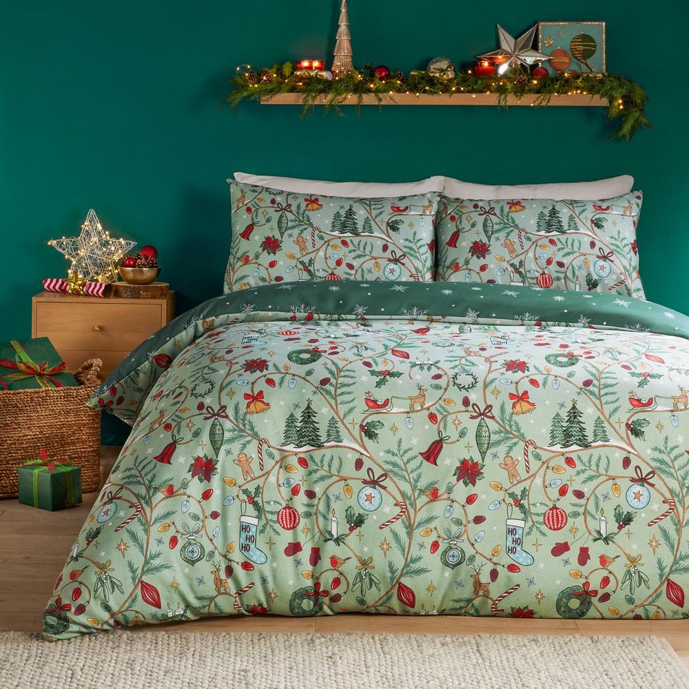 Duvet Day Noelle Soft Touch Double Reversible Duvet Set - image 2