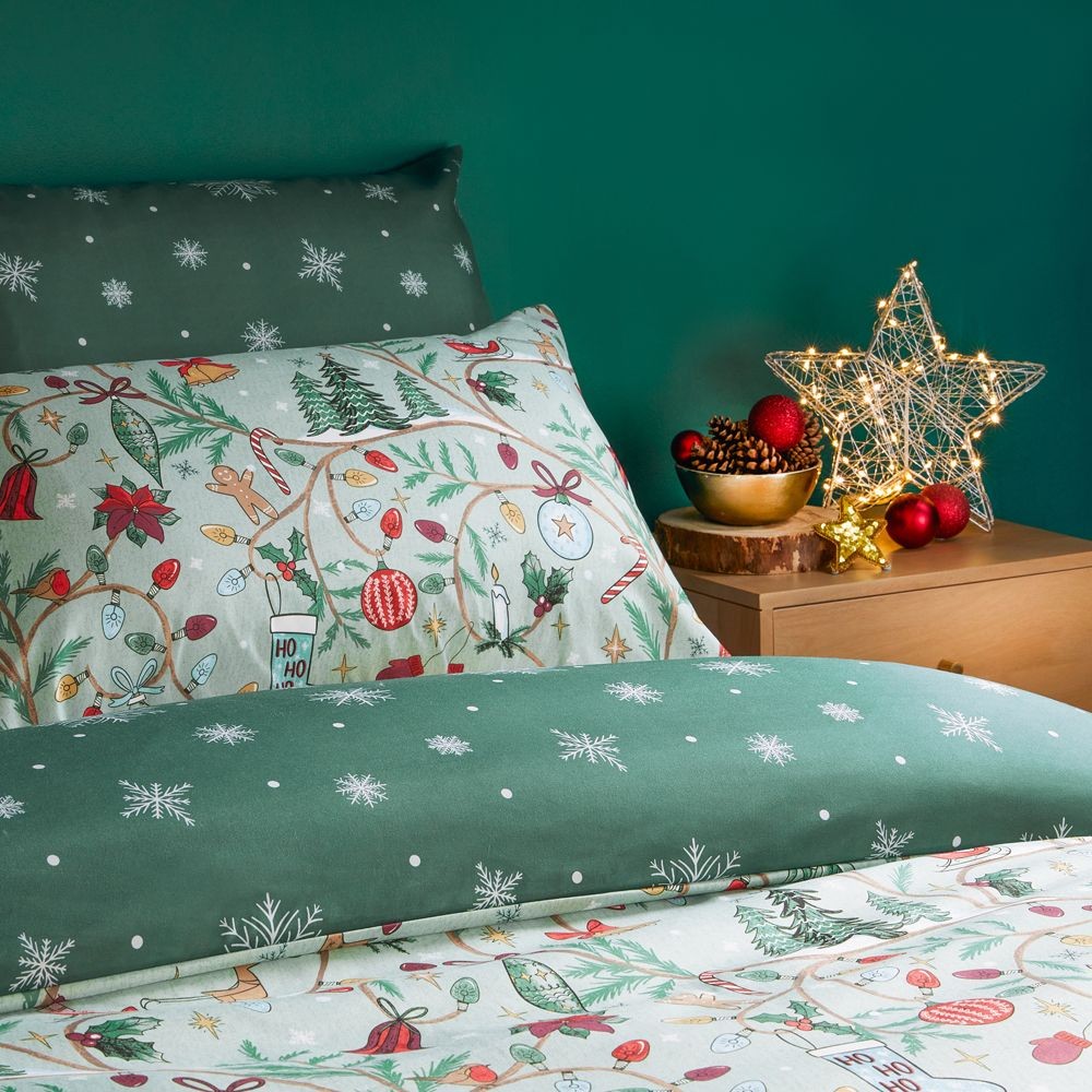 Duvet Day Noelle Soft Touch Double Reversible Duvet Set - image 3