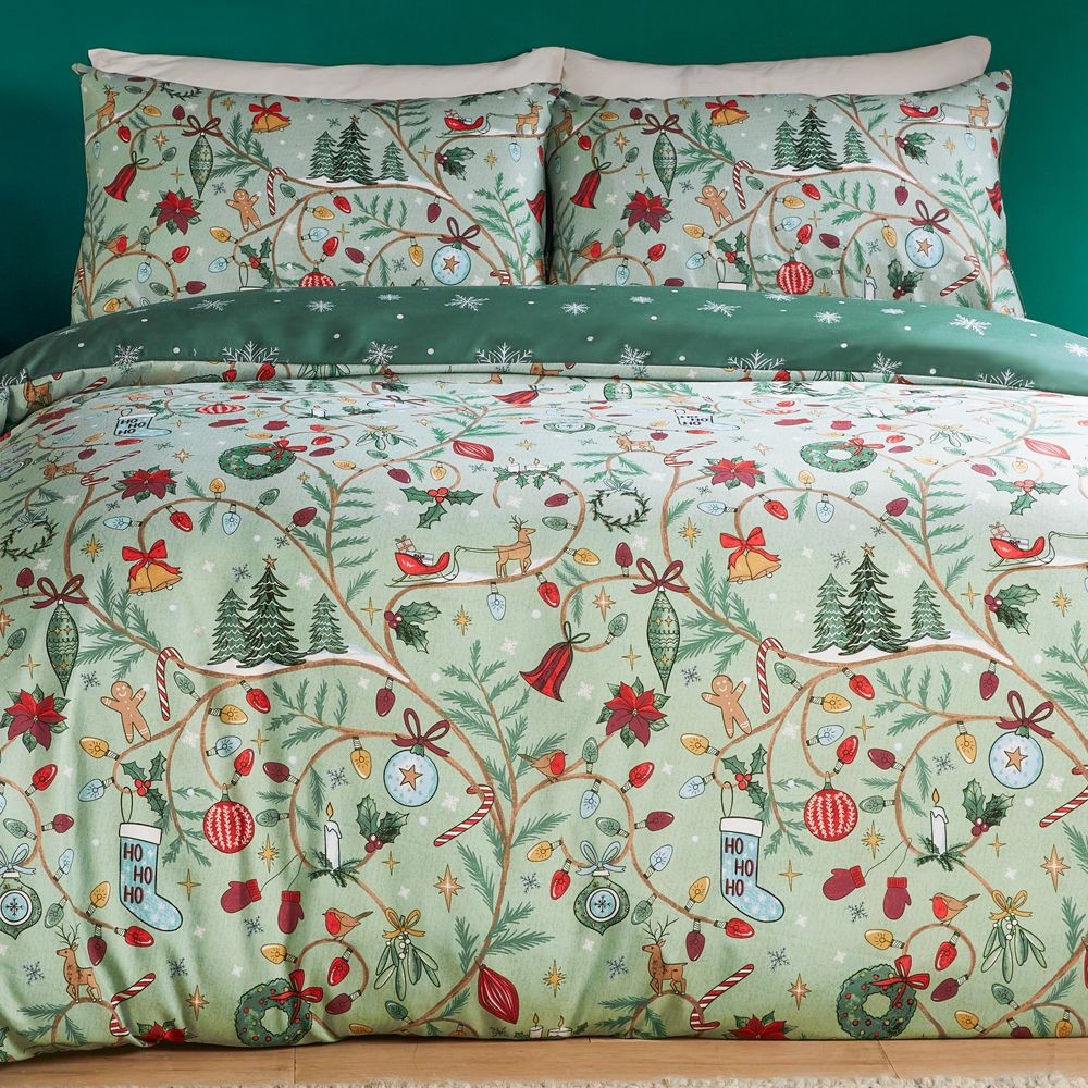 Duvet Day Noelle Soft Touch Double Reversible Duvet Set - image 4