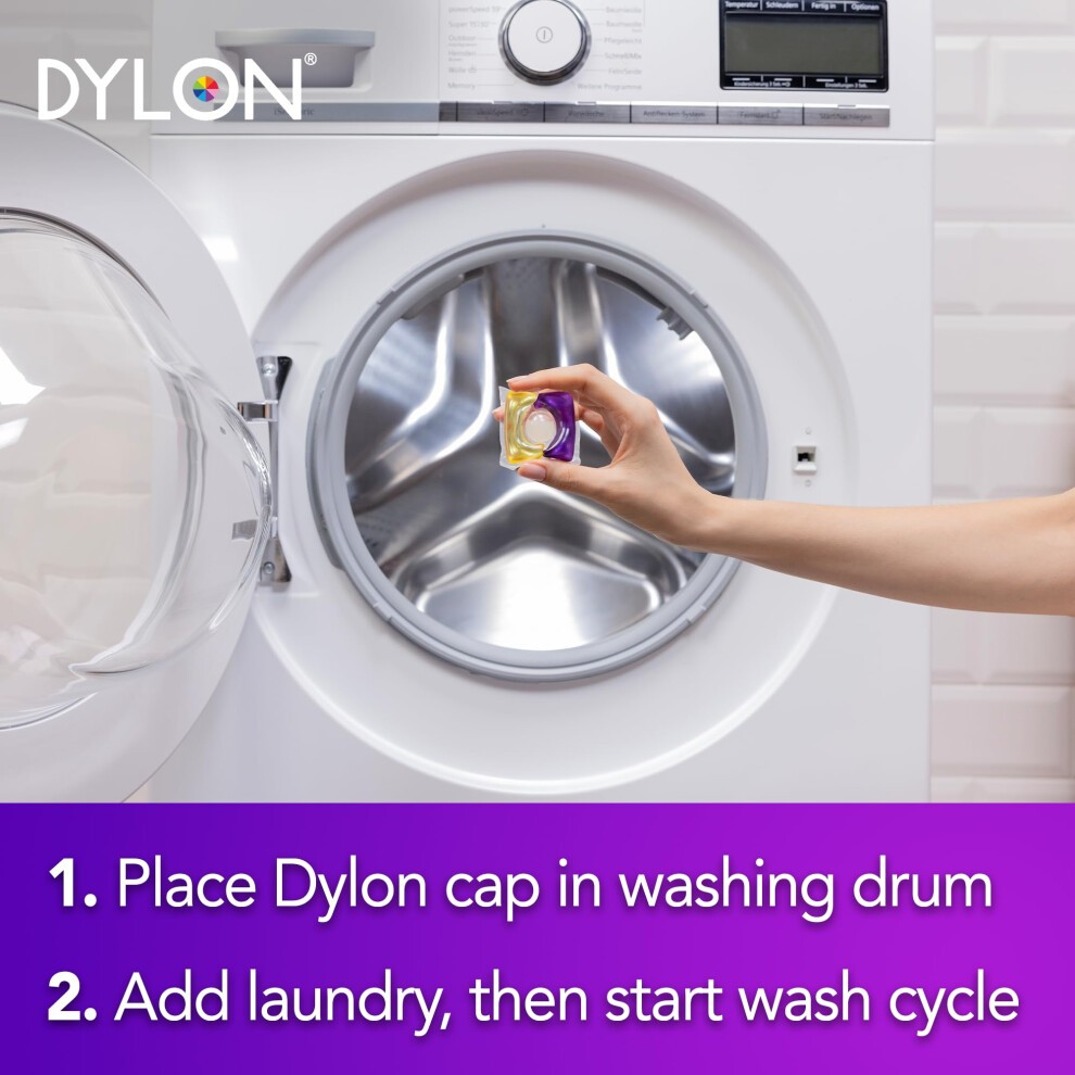Dylon Dark Coloured Clothes Caps 40 Washes - image 3