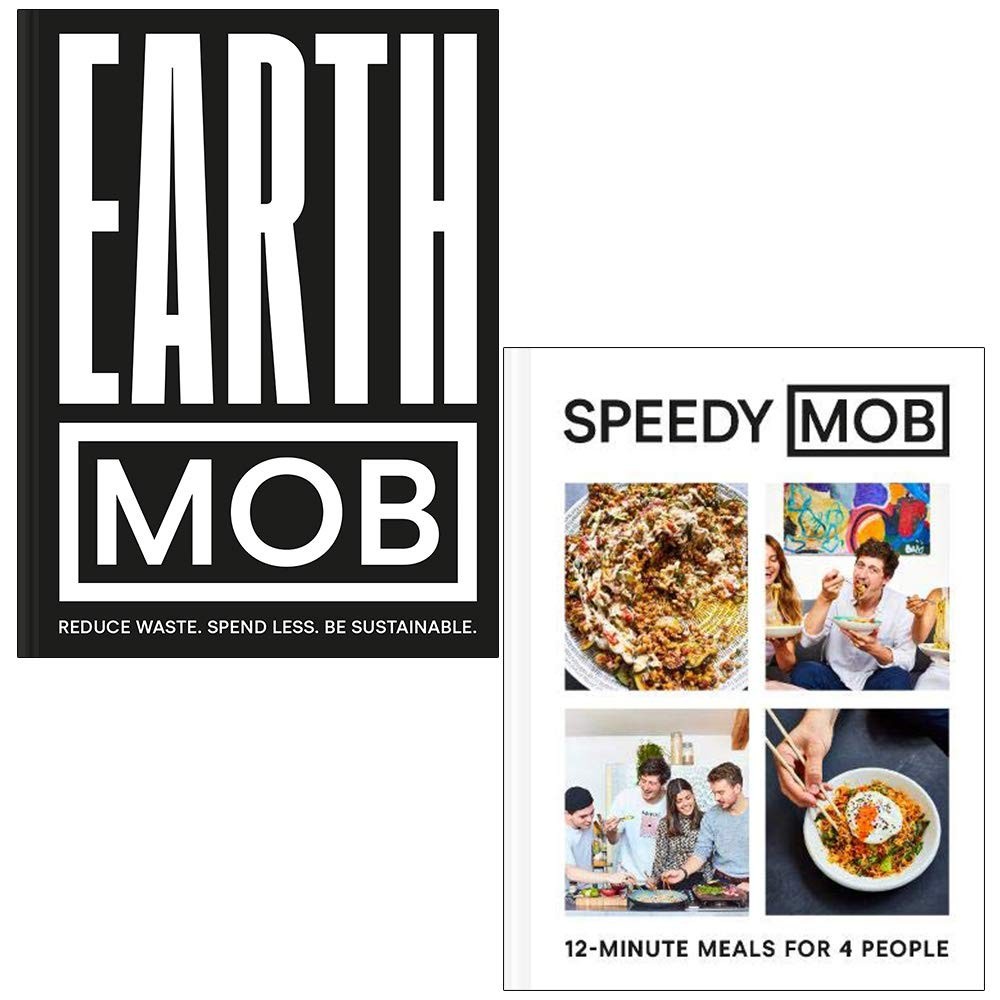 Earth MOB & Speedy MOB 12-minute meals for 4 people 2 Books Collection Set - image 2