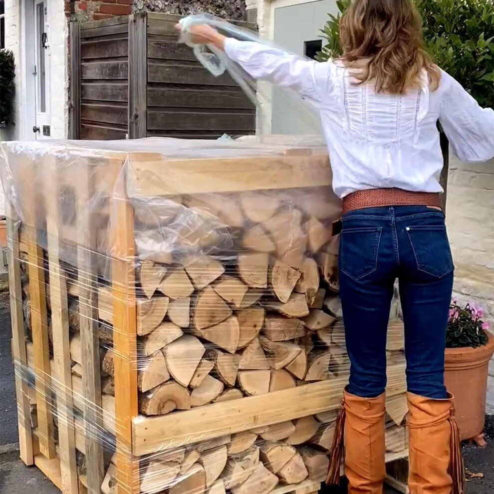 Ecoblaze Kiln Dried Birch Hardwood Firewood Logs Crate 1200L - image 2
